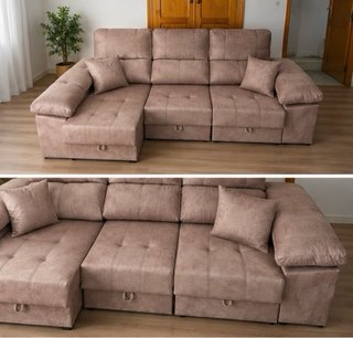 Sofá Cama ROMA 3 Plazas 285cm Arcón