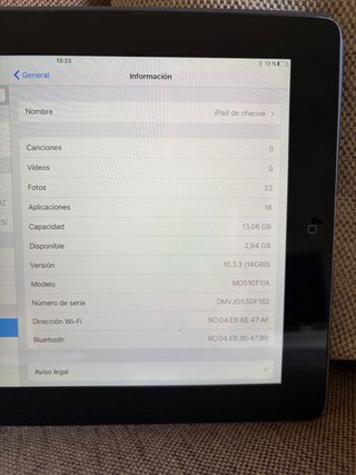 iPad 4 Negro 2012