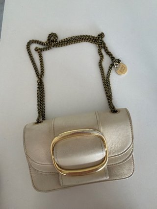 Bolso Chloé Beige y Dorado