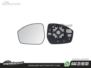 CRISTAL DE ESPEJO IZQUIERDO PARA JAGUAR E-PACE / F-PACE / RANGE ROVER EVOQUE / ROVER VELAR
