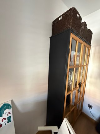 Armario libreria metálico con puertas 187x96x38