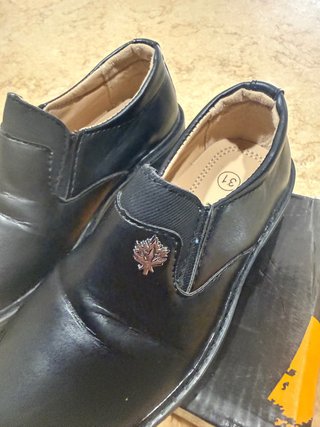 Scarpe eleganti bimbo nere taglia 31
