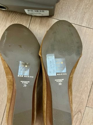 Zapatos SAN MARINA Beige/Marrón Talla 39