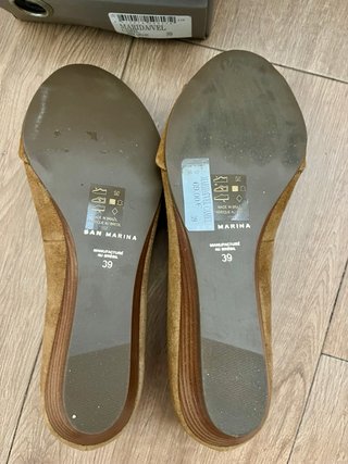Zapatos SAN MARINA Beige/Marrón Talla 39