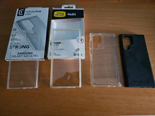 Confezione da 4 custodie per Samsung Galaxy S22 Ultra