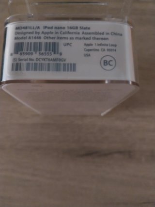 iPod nano 7ª Gen Negro