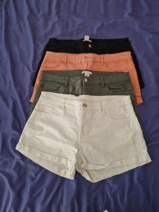 Conjunto de 4 shorts de verano