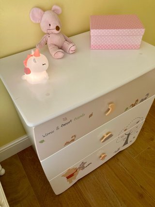 Cómoda cajonera infantil