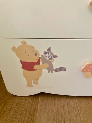Cómoda cajonera infantil