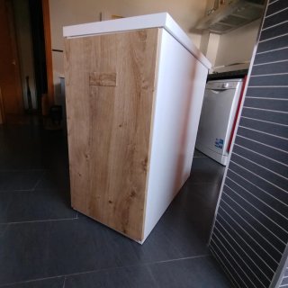 Cabecero/mueble gran capacidad blanco