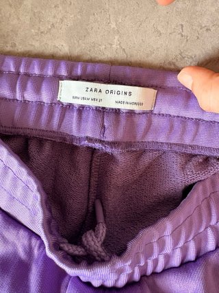 Pantalón Zara Morado Talla M