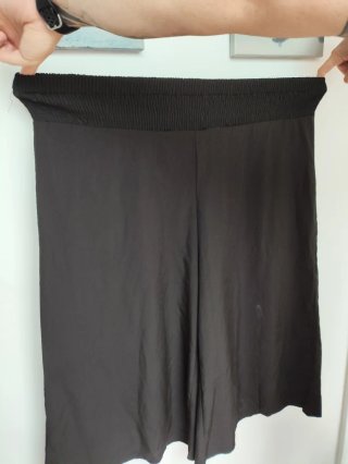 Pantalón ancho negro