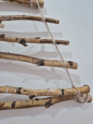 Árbol de Navidad de Palos Decorativo
