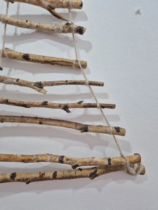 Árbol de Navidad de Palos Decorativo