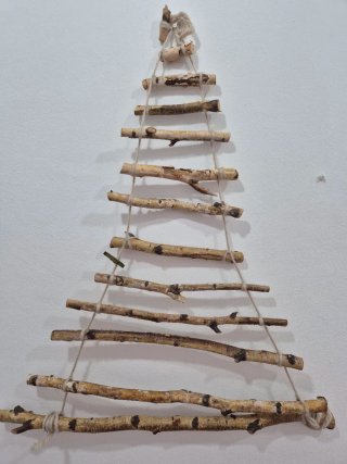 Árbol de Navidad de Palos Decorativo