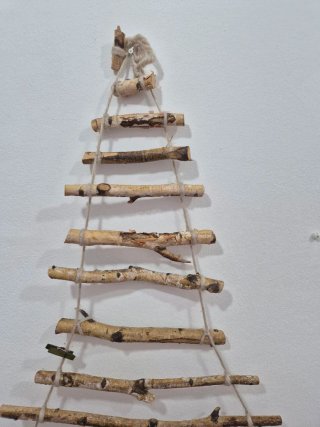 Árbol de Navidad de Palos Decorativo