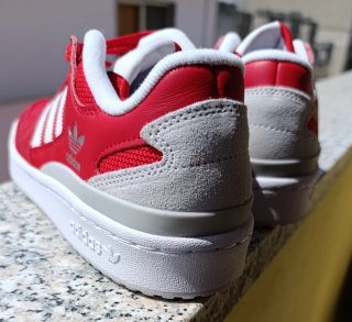 Scarpe Adidas Forum Low Rosse/Bianche - Taglia 38⅔