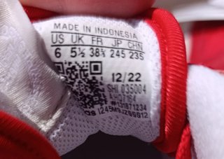 Scarpe Adidas Forum Low Rosse/Bianche - Taglia 38⅔