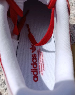 Scarpe Adidas Forum Low Rosse/Bianche - Taglia 38⅔