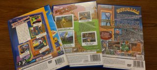 Colección 7 Juegos PS2 The Simpsons  Futurama