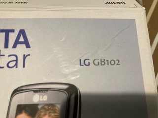 Teléfono Móvil LG GB102 Blanco Nuevo