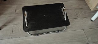 Conjunto escritorio: mesa, silla, monitor,etc
