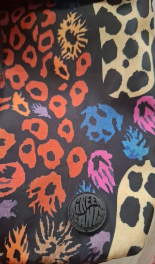 Mochila Misako Memphis. Animal Print.