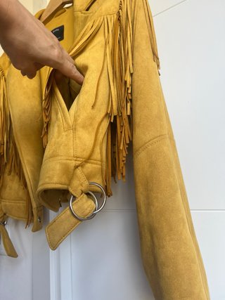Cazadora Bershka Flecos Talla M