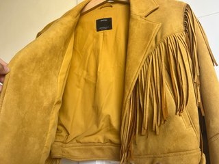 Cazadora Bershka Flecos Talla M