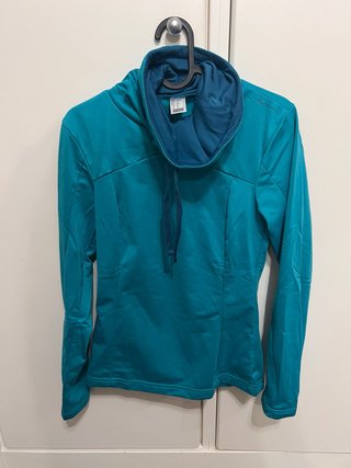 Sudadera deportiva Quechua cuello vuelto mujer