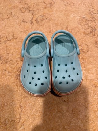Crocs bambina azzurri originali