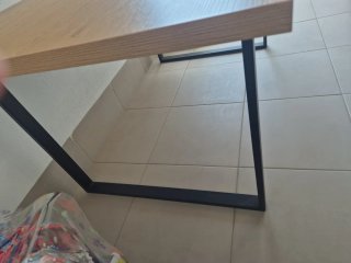 Mesa Comedor Madera y Metal