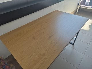 Mesa Comedor Madera y Metal