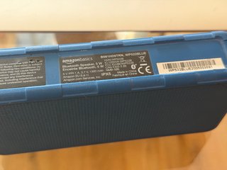 Altavoz Portátil Azul