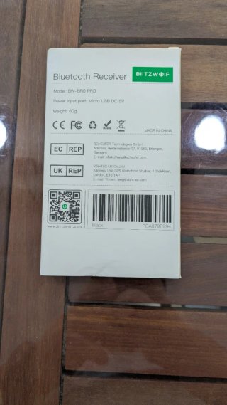 Receptor Bluetooth 5.1 BW-BR0 Pro