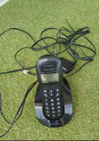 Teléfono Inalámbrico Alcatel Negro