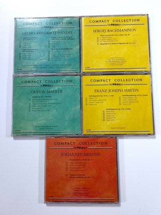 CD COLLECTION CLASSICA - Lotto 50-59 - De Agostini