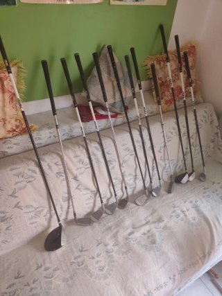 12 palos de golf M.A.C
