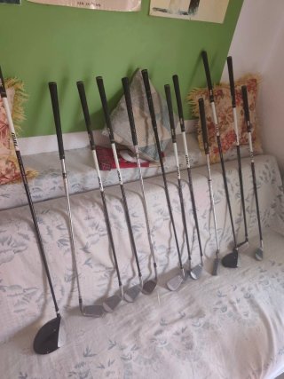 12 palos de golf M.A.C