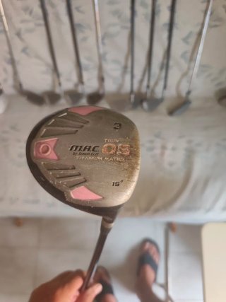 12 palos de golf M.A.C