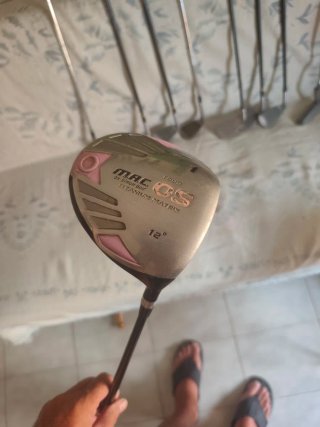 12 palos de golf M.A.C