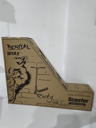 Patinete Bestial Wolf PRO Rocky R12 Black NUEVO