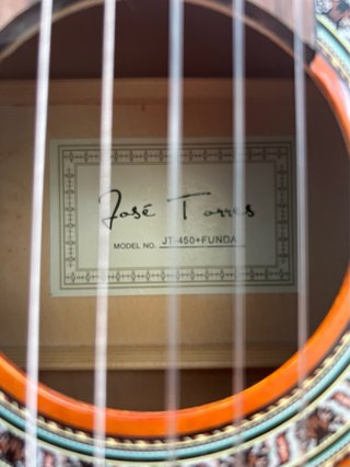 Guitarra Clásica José Ortega JT-450 + Funda