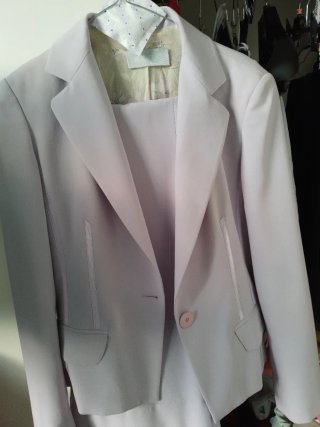 Tailleur donna rosa taglia 42