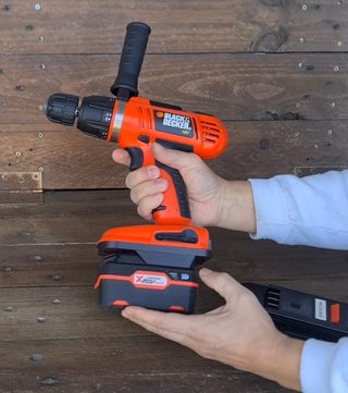 Adaptador Black & Decker Firestorm - Parkside X20