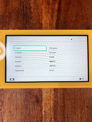 Console Nintendo Switch lite Giallo funzionante