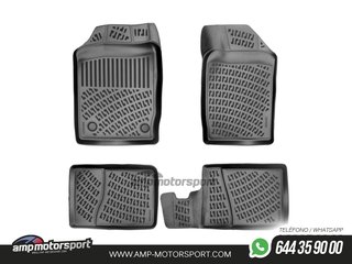 ALFOMBRILLAS DE GOMA RIZLINE PARA RENAULT CLIO 2 1998-2005