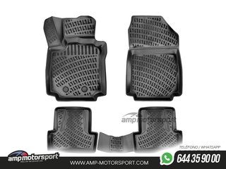 ALFOMBRILLAS DE GOMA RIZLINE PARA RENAULT CLIO 3 2005-2012