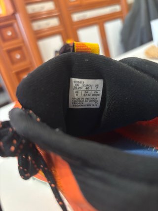 Zapatilla trail Asics Trabuco 13 Naranja/Negro
