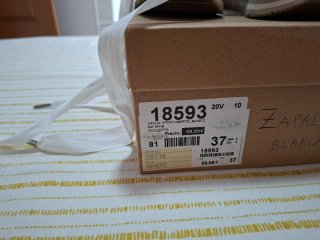 Zapatillas Gios Eppo Blancas Talla 37